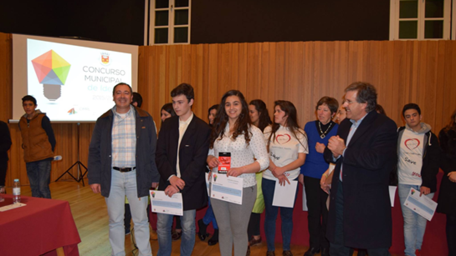 Vencedores do Concurso Municipal de Ideias 2015/2016 - Marinha Grande