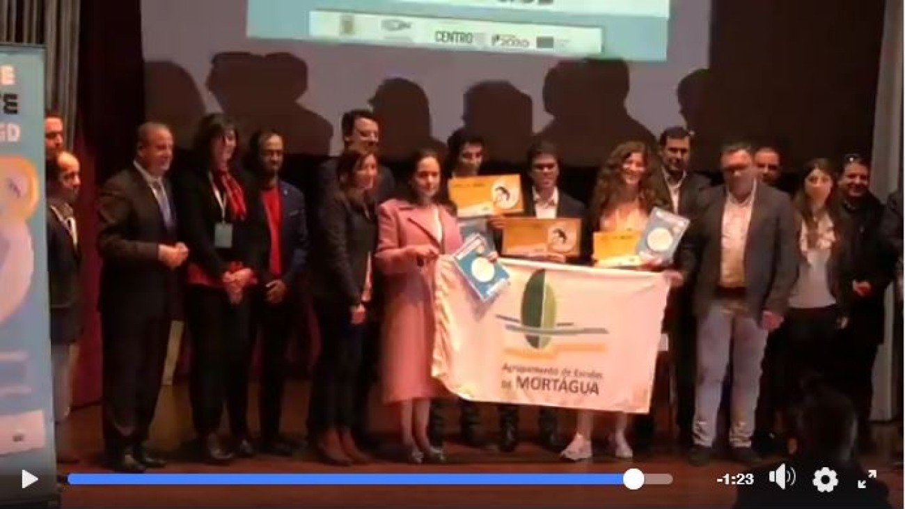 Vídeo da entrega de prémios do Concurso Intermunicipal de Ideias de Negócio da CIM RC